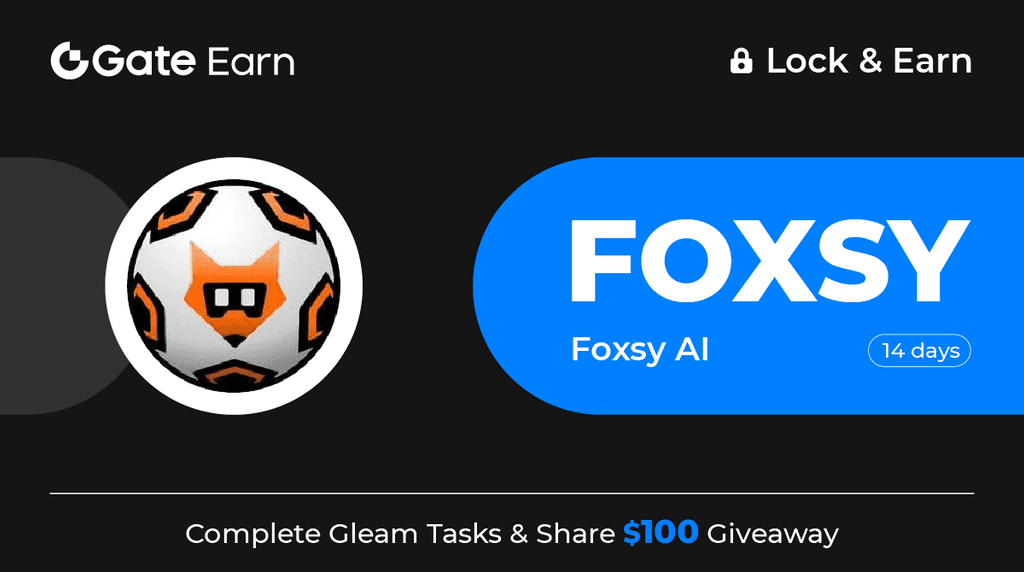 Gate.io HODL & Earn: Lock FOXSY To Earn 200% APR 第1张